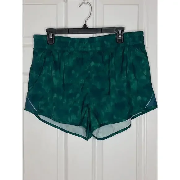 All In Motion Green Running Shorts with Liner Large